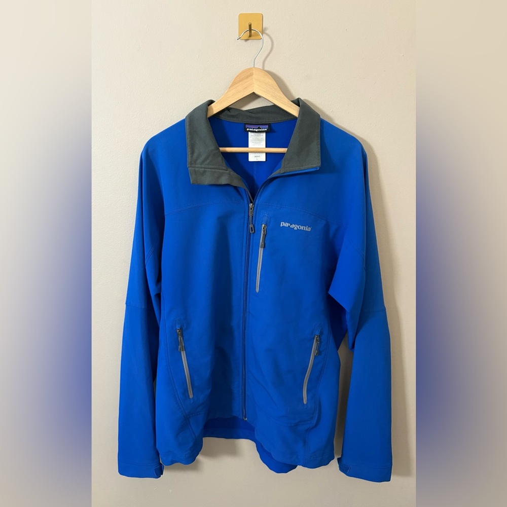 Men’s Large Patagonia Royal Blue Full Zip‎ Jacket